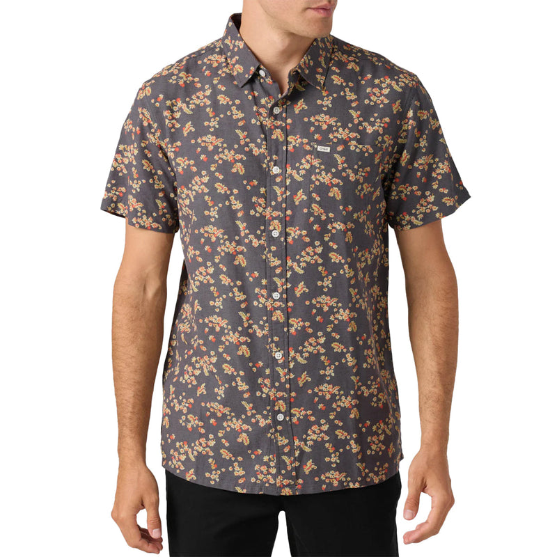Load image into Gallery viewer, O'Neill O'riginals Eco Print Standard Short Sleeve Button-Up Shirt 15
