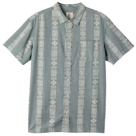 O'Neill O'riginals Eco Print Standard Short Sleeve Button-Up Shirt 7