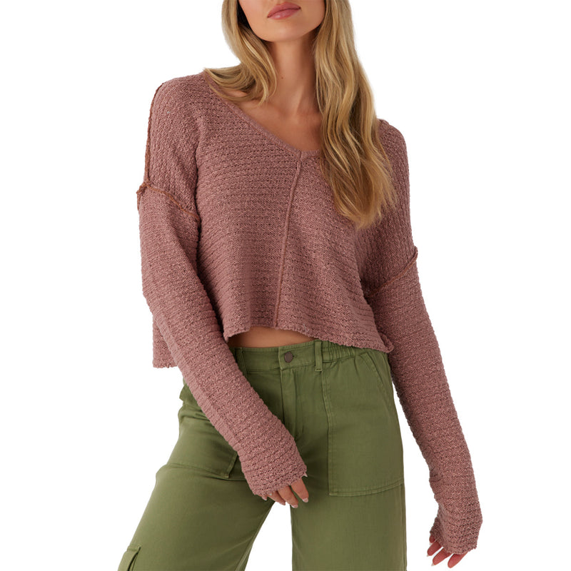 Load image into Gallery viewer, O'Neill Women's Marina V-Neck Sweater 1
