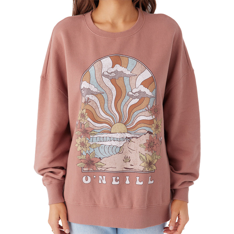 Load image into Gallery viewer, O'Neill Women's Choice Oversized Crew Sweatshirt 9
