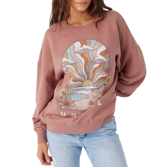 O'Neill Women's Choice Oversized Crew Sweatshirt 11