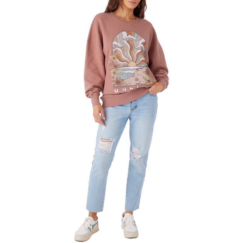 Load image into Gallery viewer, O'Neill Women's Choice Oversized Crew Sweatshirt 12
