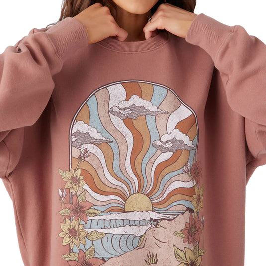 O'Neill Women's Choice Oversized Crew Sweatshirt 15