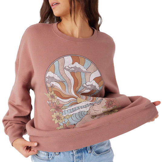 O'Neill Women's Choice Oversized Crew Sweatshirt 10
