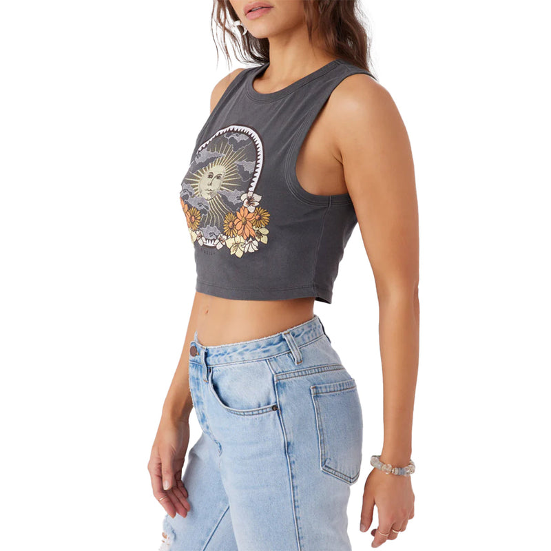 Load image into Gallery viewer, O'Neill Women's Mystic Sun Crop Tank Top 3
