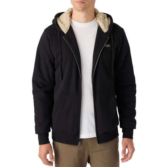O'Neill Fifty Two High Pile Fleece Lined Zip-Up Hoodie 4