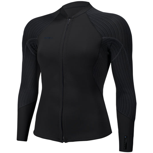 O'Neill Women's Hyperfreak 1.5mm Front-Zip Jacket 1