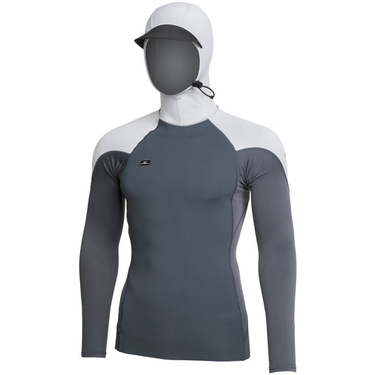 O'Neill Thinskins Neo-Skins Long Sleeve Hooded Rash Guard 1