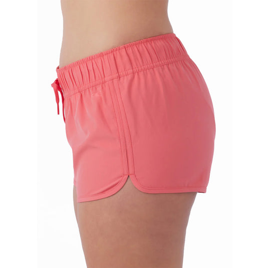 O'Neill Women's Saltwater Solids Laney Stretch 2" Boardshorts 4