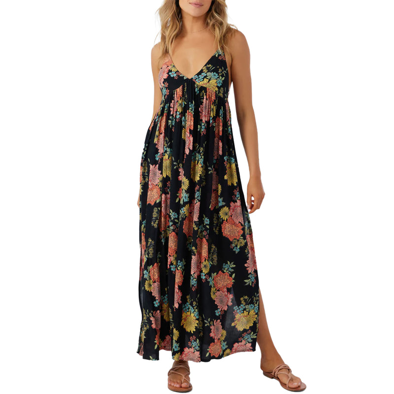 Load image into Gallery viewer, O'Neill Women's Saltwater Essentials Kali Floral Mel Cover-Up Maxi Dress 1
