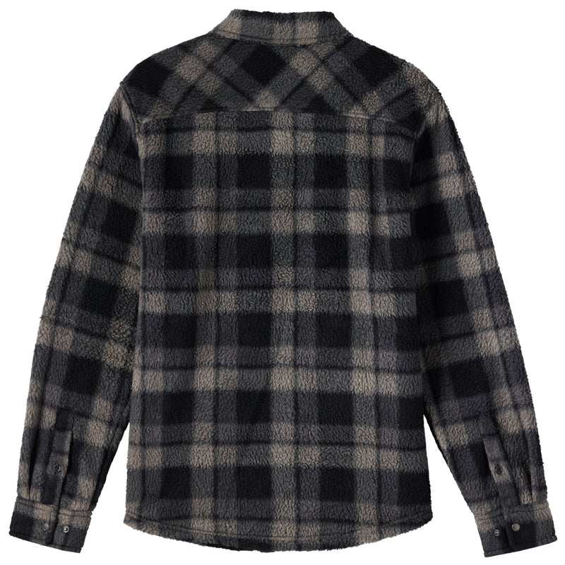 Load image into Gallery viewer, O'Neill Glacier Plaid High Pile Superfleece Long Sleeve Button-Up Shirt 2
