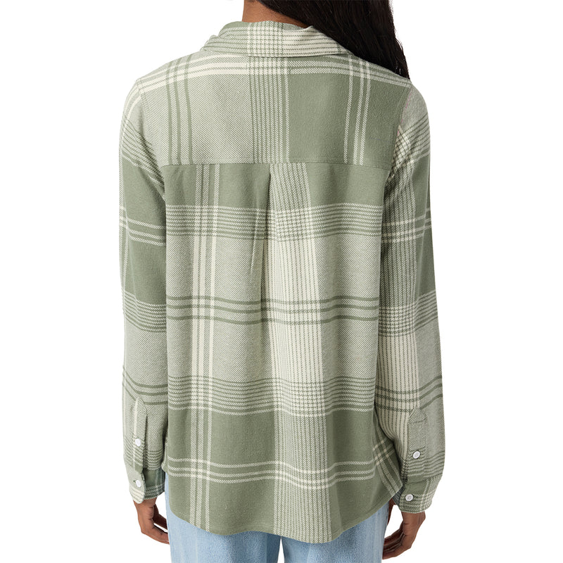 Load image into Gallery viewer, O'Neill Women's Jorgina Long Sleeve Button-Up Flannel Shirt 2

