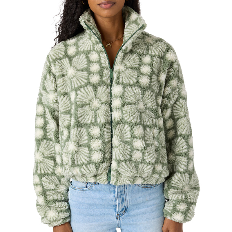 Load image into Gallery viewer, O'Neill Women's Cordin Printed Zip-Up Jacket 1
