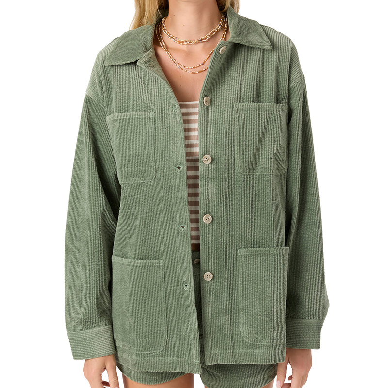 Load image into Gallery viewer, O'Neill Women's Langford Shacket Jacket 1
