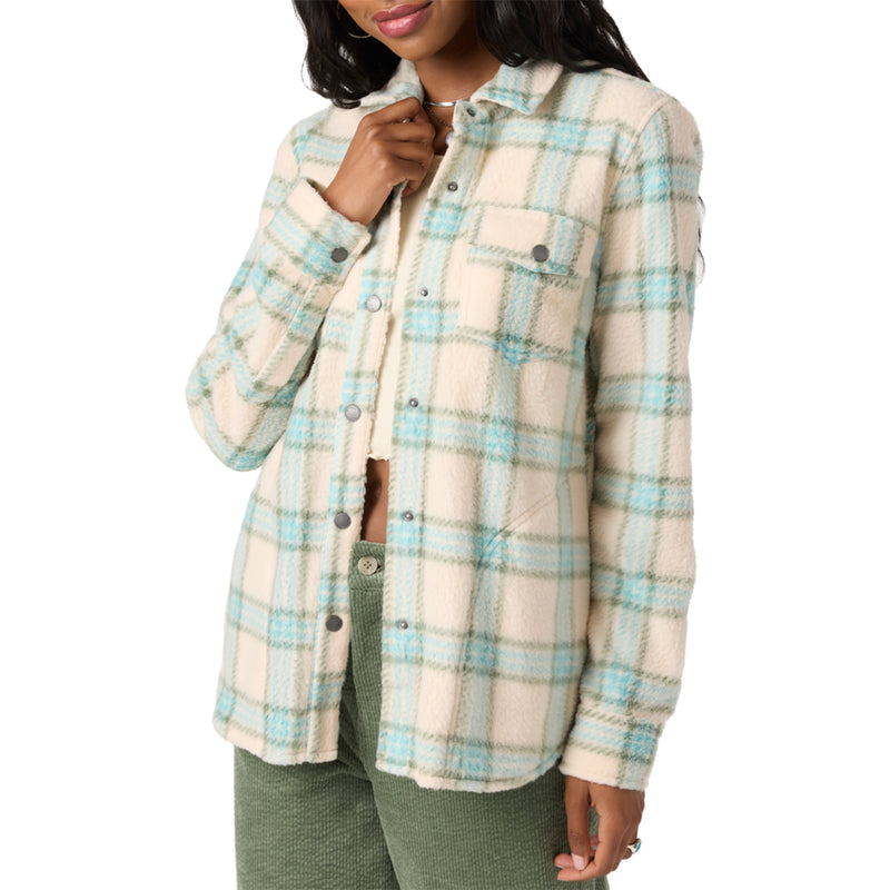 Load image into Gallery viewer, O'Neill Women's Zuma High Pile Snap-Button Jacket 3
