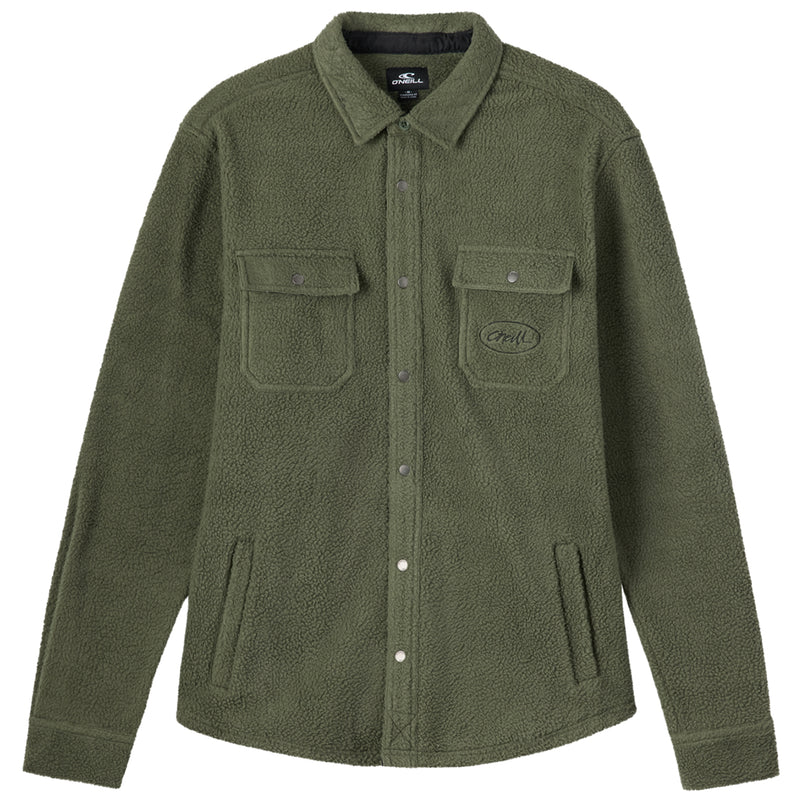 Load image into Gallery viewer, O'Neill Glacier High Pile Long Sleeve Button-Up Overshirt 1
