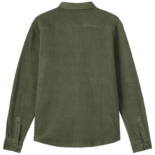 O'Neill Glacier High Pile Long Sleeve Button-Up Overshirt 2