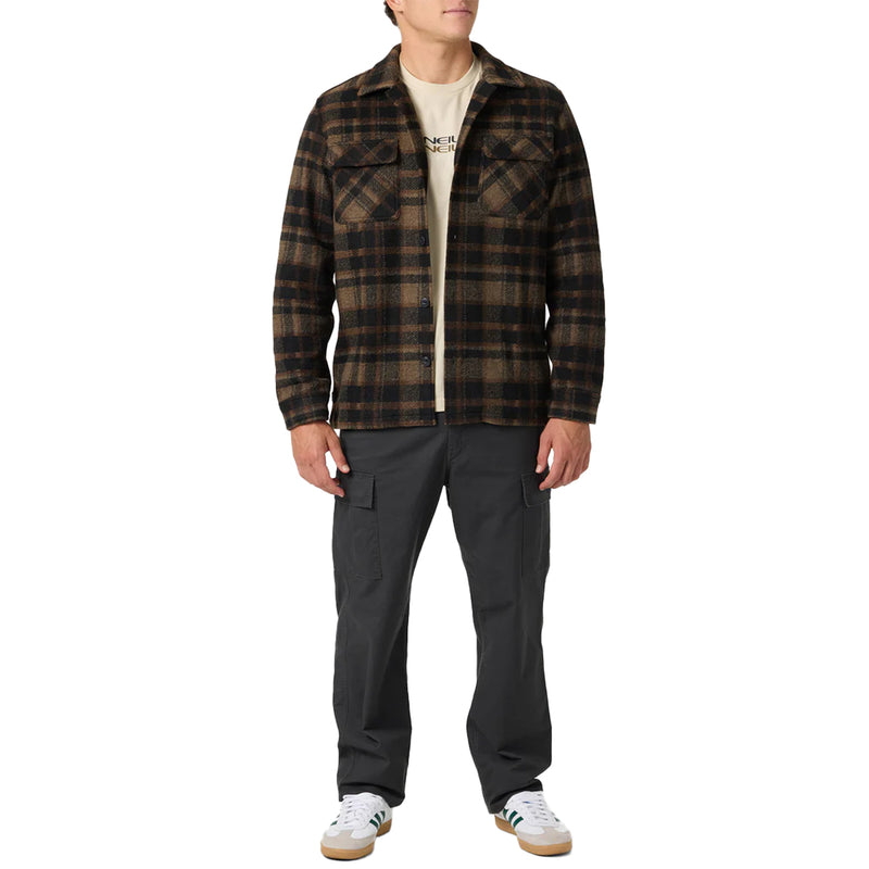 Load image into Gallery viewer, O'Neill O'riginals Lux Long Sleeve Button-Up Overshirt 6
