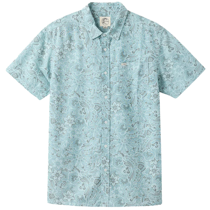 Load image into Gallery viewer, O'Neill O'riginals Eco Print Standard Short Sleeve Button-Up Shirt 1
