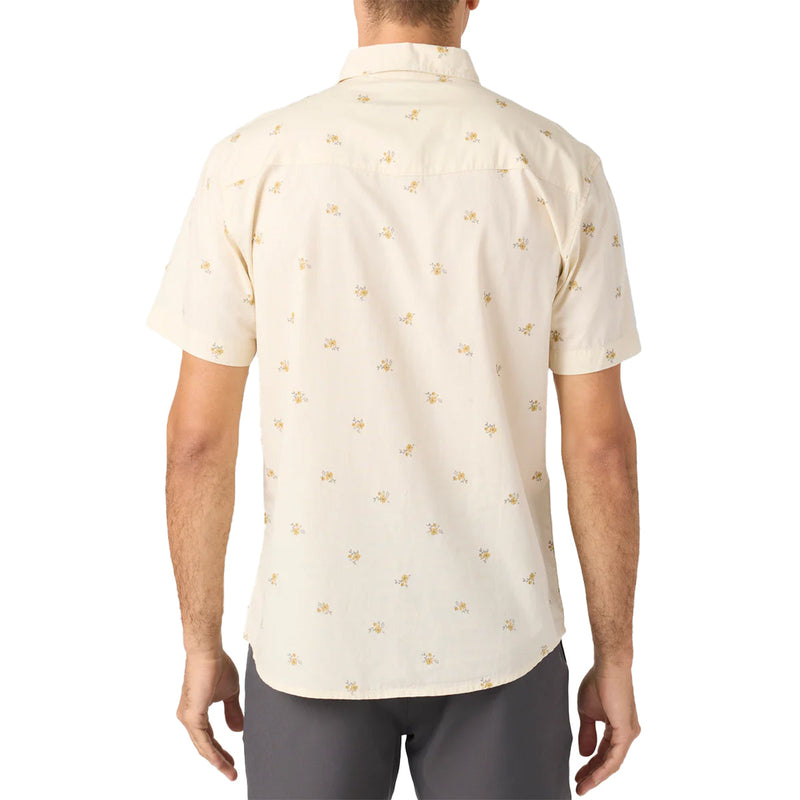 Load image into Gallery viewer, O'Neill Bar Dog Short Sleeve Button-Up Snap Standard Shirt - Cream 5
