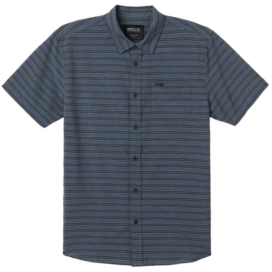 O'Neill TRVLR UPF Traverse Stripe Standard Short Sleeve Button-Up Shirt 7