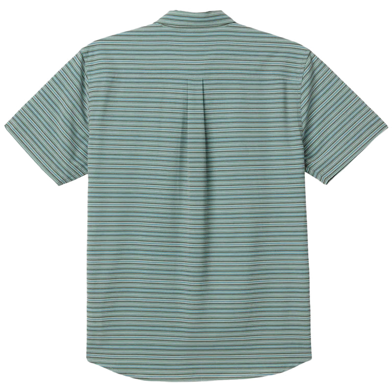 Load image into Gallery viewer, O'Neill TRVLR UPF Traverse Stripe Standard Short Sleeve Button-Up Shirt 2
