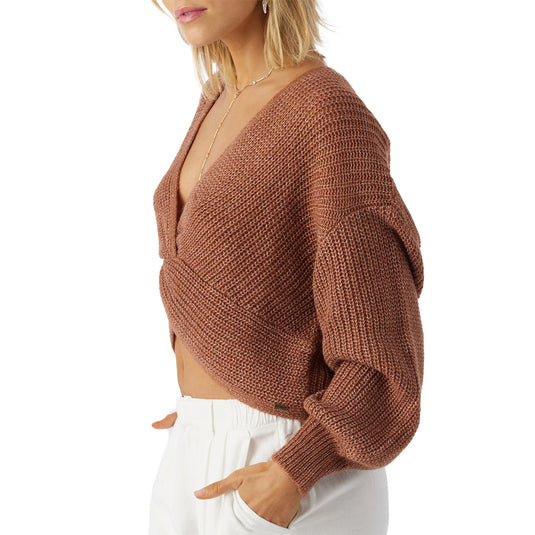 O'Neill Women's Hillside Twist Front Revo Sweater 4