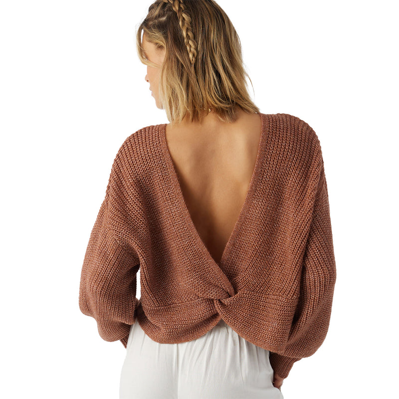 Load image into Gallery viewer, O'Neill Women's Hillside Twist Front Revo Sweater 6
