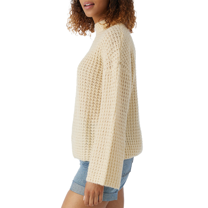 Load image into Gallery viewer, O'Neill Women's Fawn Mock Neck Sweater 4
