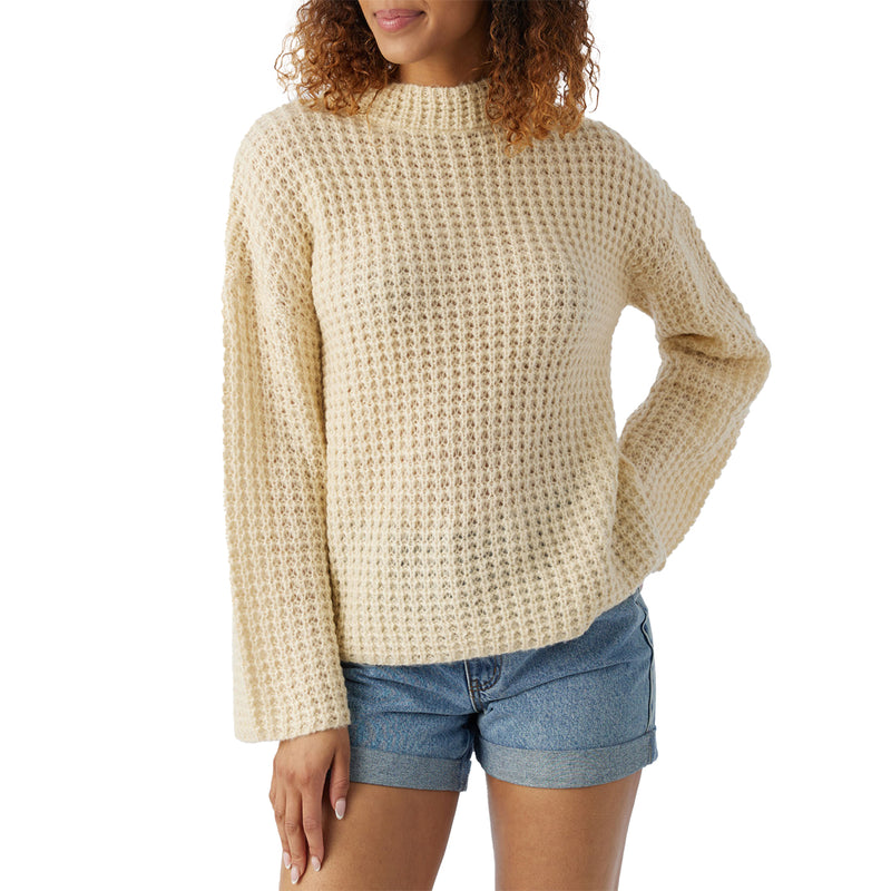 Load image into Gallery viewer, O'Neill Women's Fawn Mock Neck Sweater 1
