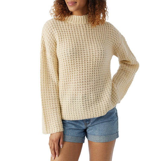 O'Neill Women's Fawn Mock Neck Sweater 1