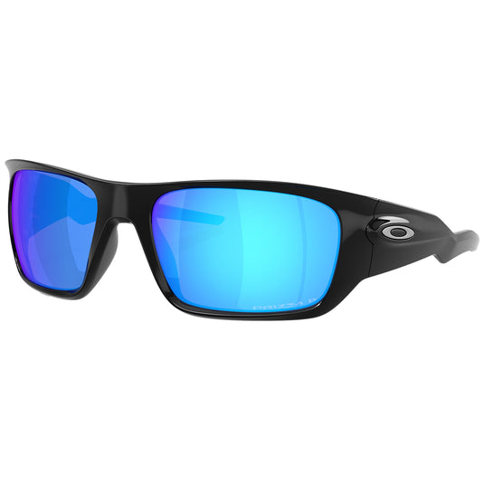 Oakley Massester Polarized Sunglasses - Polished Black/Prizm Sapphire 1