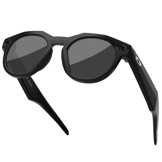 Oakley Meta HSTN Polarized Sunglasses - Black/Prizm Black 3