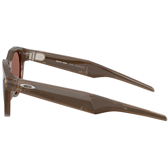 Oakley Meta HSTN Polarized Sunglasses - Brown Smoke/Prizm Deep Water 5