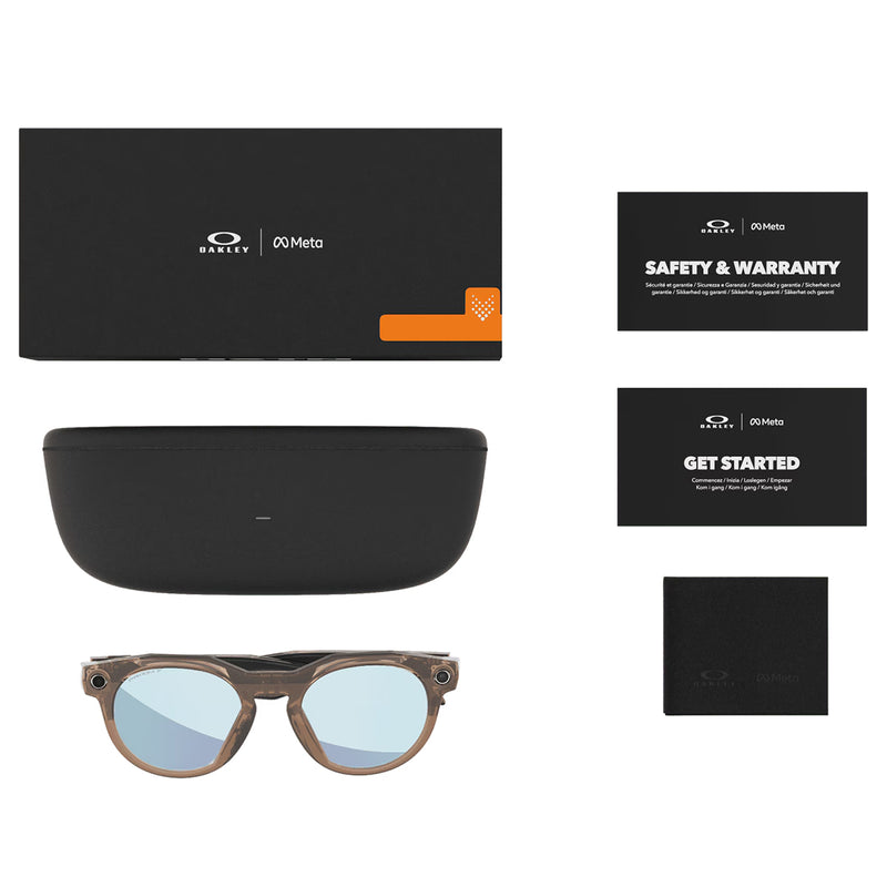 Load image into Gallery viewer, Oakley Meta HSTN Polarized Sunglasses - Brown Smoke/Prizm Deep Water 7
