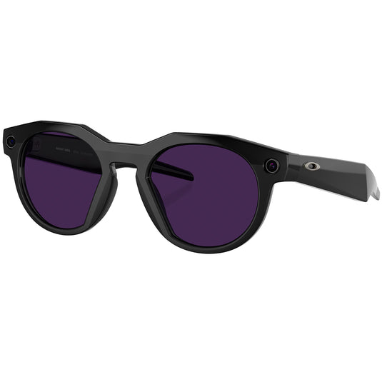 Oakley Meta HSTN Transition Sunglasses - Black/Transitions Amethyst 1