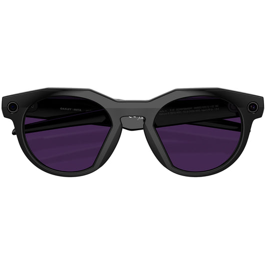 Oakley Meta HSTN Transition Sunglasses - Black/Transitions Amethyst 7
