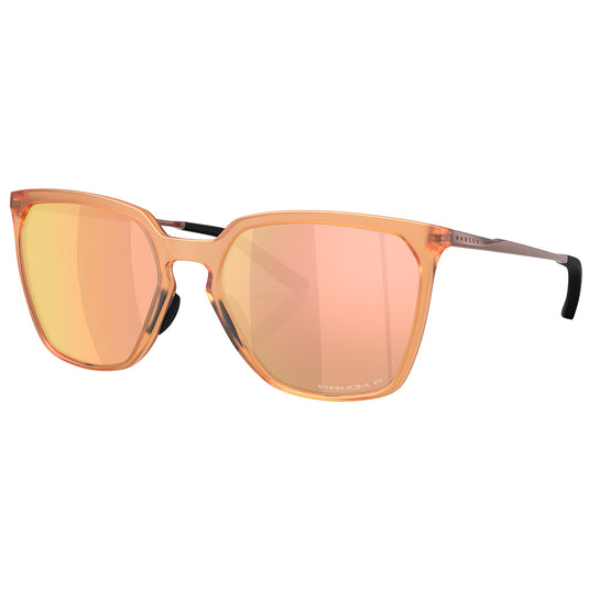 Oakley Sielo SQ Polarized Sunglasses - Matte Transparent Ginger/Prizm Rose Gold 1