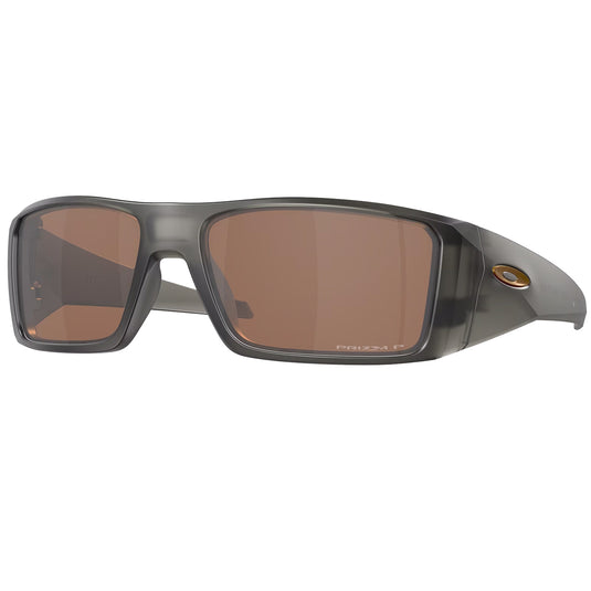 Oakley Heliostat Polarized Sunglasses - Matte Gray/Prizm Tungsten 1