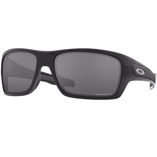 Oakley Turbine Polarized Sunglasses - Polished Black/Prizm Black 1