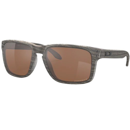 Oakley Holbrook XL Polarized Sunglasses - Woodgrain/Prizm Tungsten 1