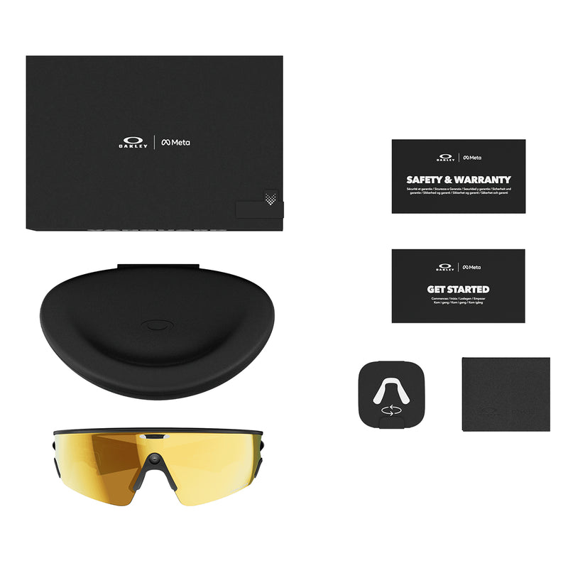 Load image into Gallery viewer, Oakley Meta Vanguard Sunglasses - Black/Prizm 24k 6
