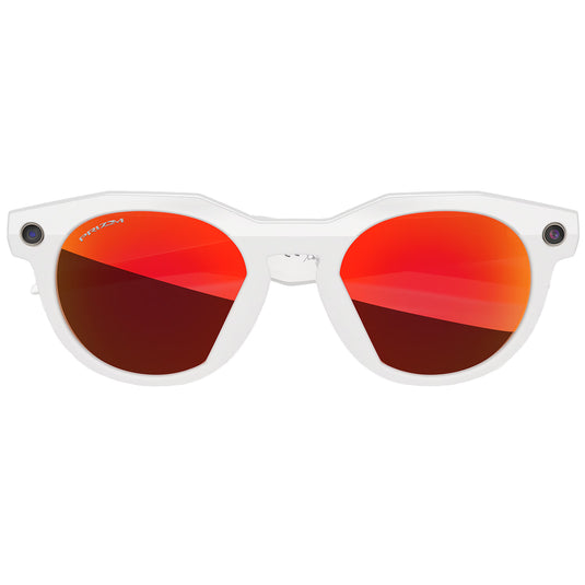 Oakley Meta HSTN Sunglasses - Warm Gray/Prizm Ruby 3