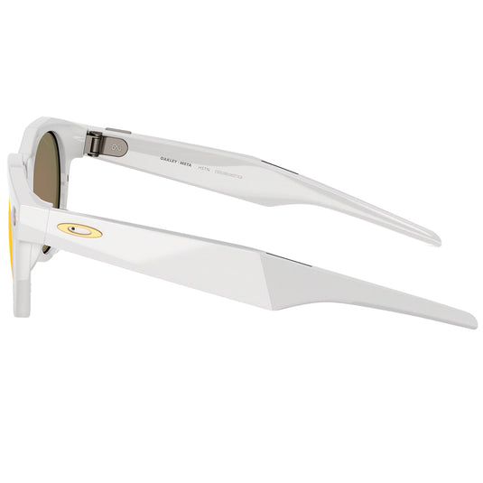 Oakley Meta HSTN Sunglasses - Warm Gray/Prizm Ruby 4