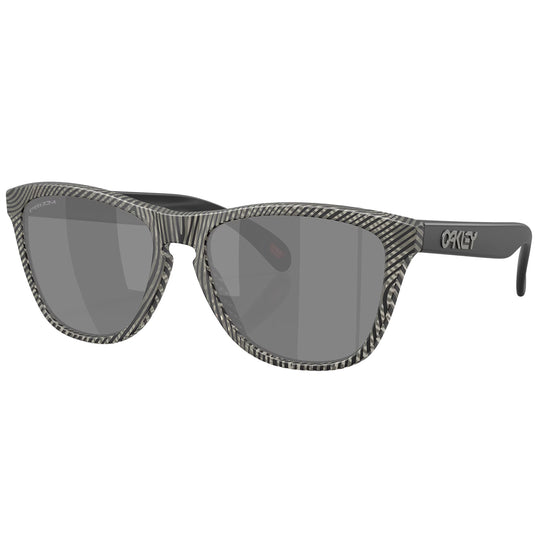 Oakley Frogskins Night Mission Collection Sunglasses - Matte Gray Ink Fingerprint/Prizm Black 1