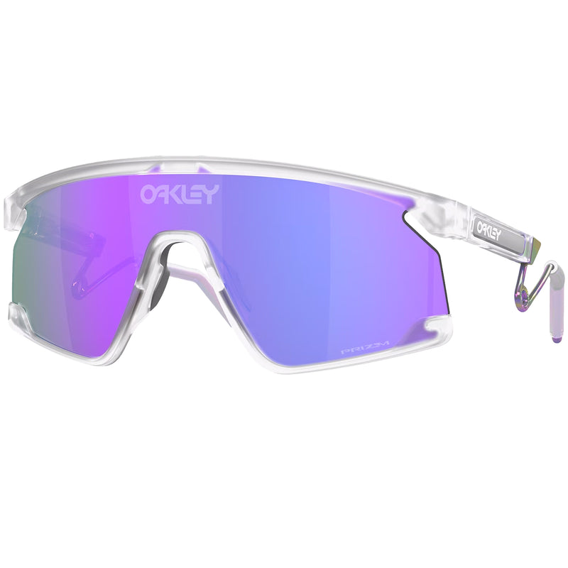 Load image into Gallery viewer, Oakley BXTR Metal Sunglasses - Matte Clear/Prizm Violet 1
