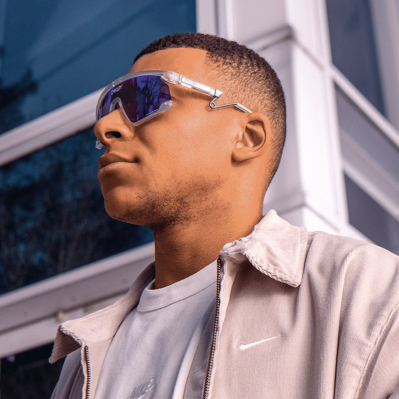 Load image into Gallery viewer, Oakley BXTR Metal Sunglasses - Matte Clear/Prizm Violet 3
