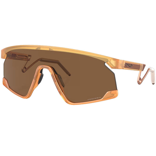 Oakley BXTR Metal Sunglasses - Matte Transparent Light Curry/Prizm Bronze 1