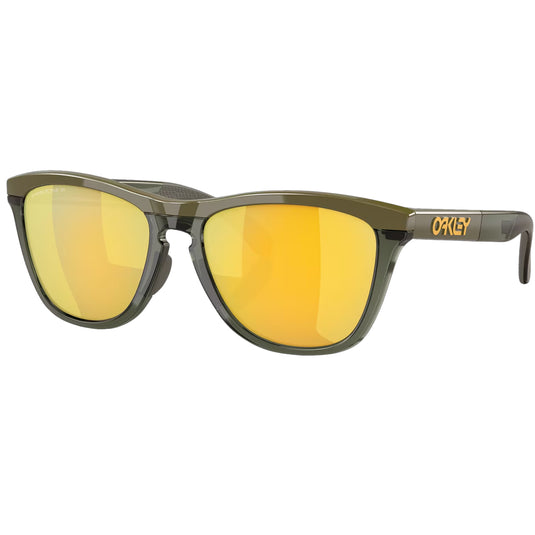 Oakley Frogskins Range Polarized Sunglasses - Dark Brush/Prizm 24k 1