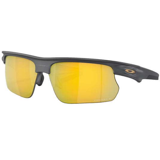 Oakley BiSphaera Polarized Sunglasses - Matte Carbon/Prizm 24k 1